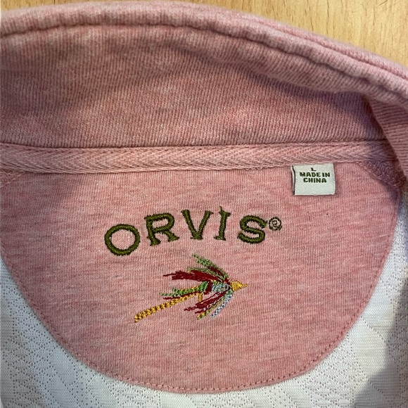 ORVIS Textured Quarter Zip Pullover - Picture 12 of 13